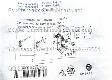 Сенсор WTB2S-2N1151 1066113 10-30VDC для замены деталей машины для офсетной печати HD поставщик